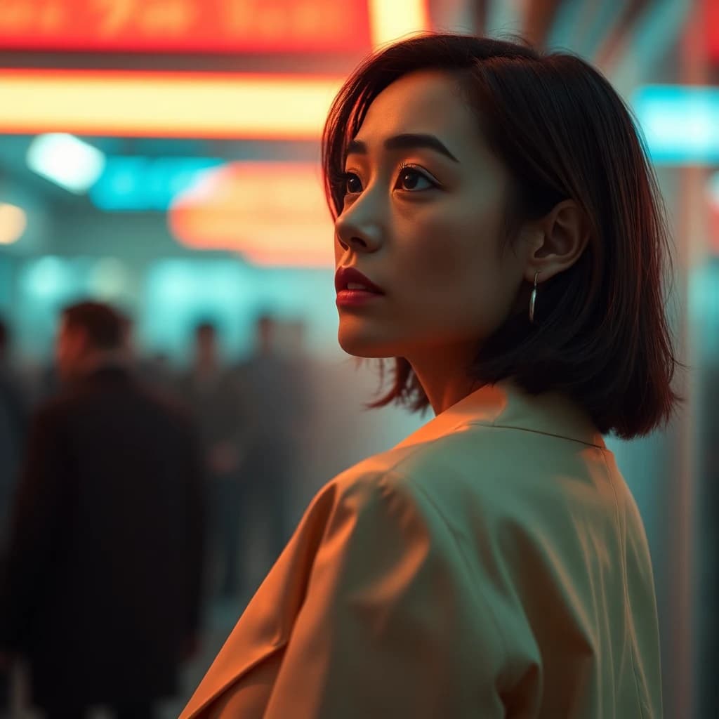 AI generated cinematic photo - SelfAI photo studio