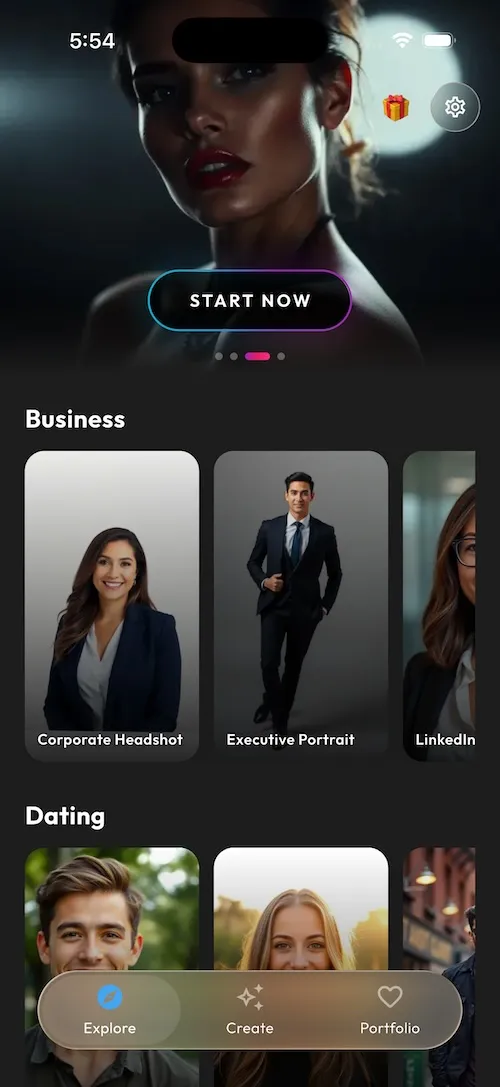SelfAI App Screenshot 1